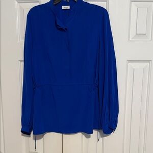Akris Punto Cobalt Blue Blouse